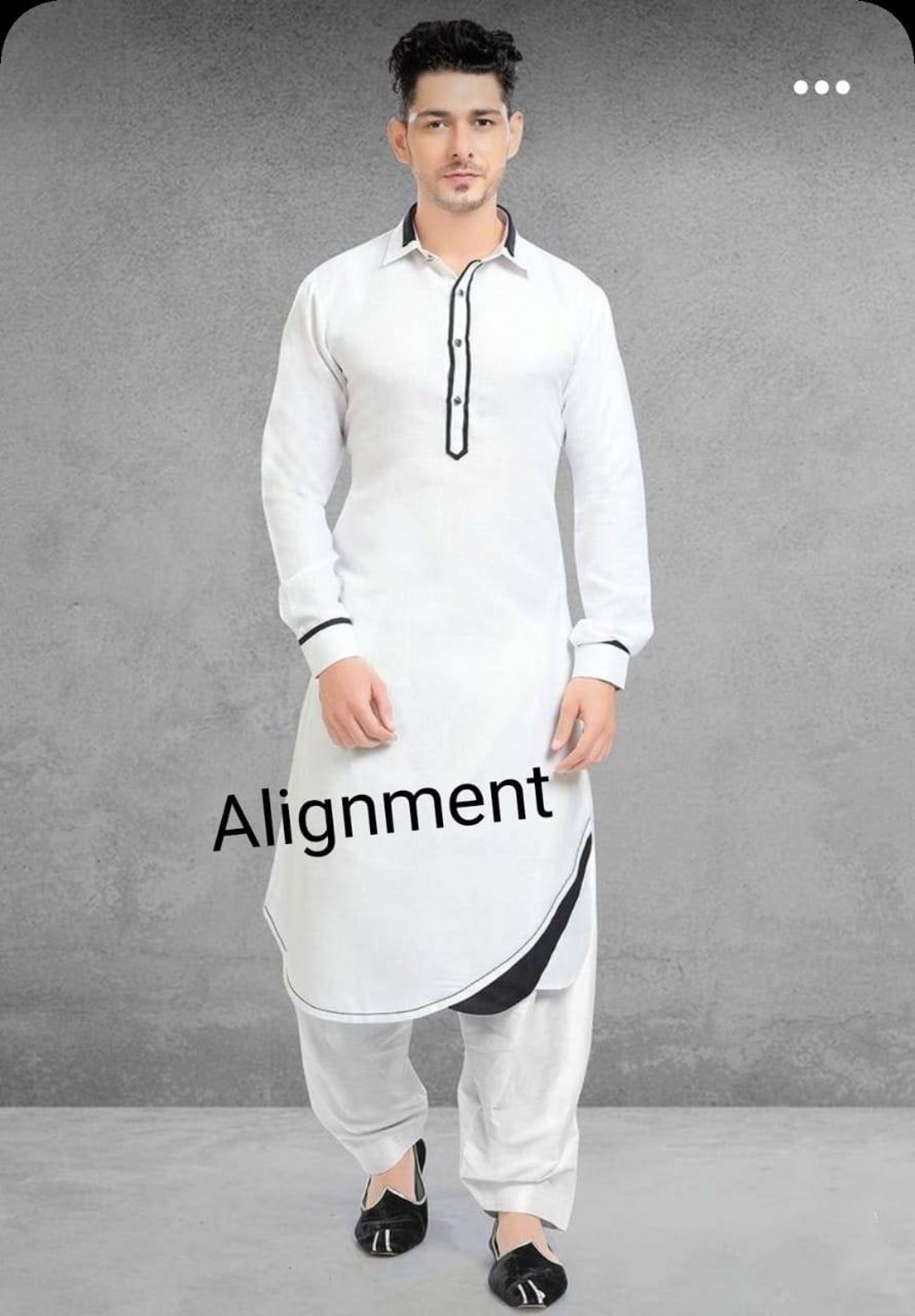 Mans White Pathani Kurta Kurta Pajama for Men Men Outfit Etsy