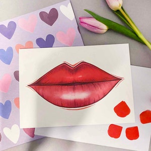 Lips Card