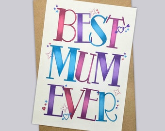 Best Mum Ever Card