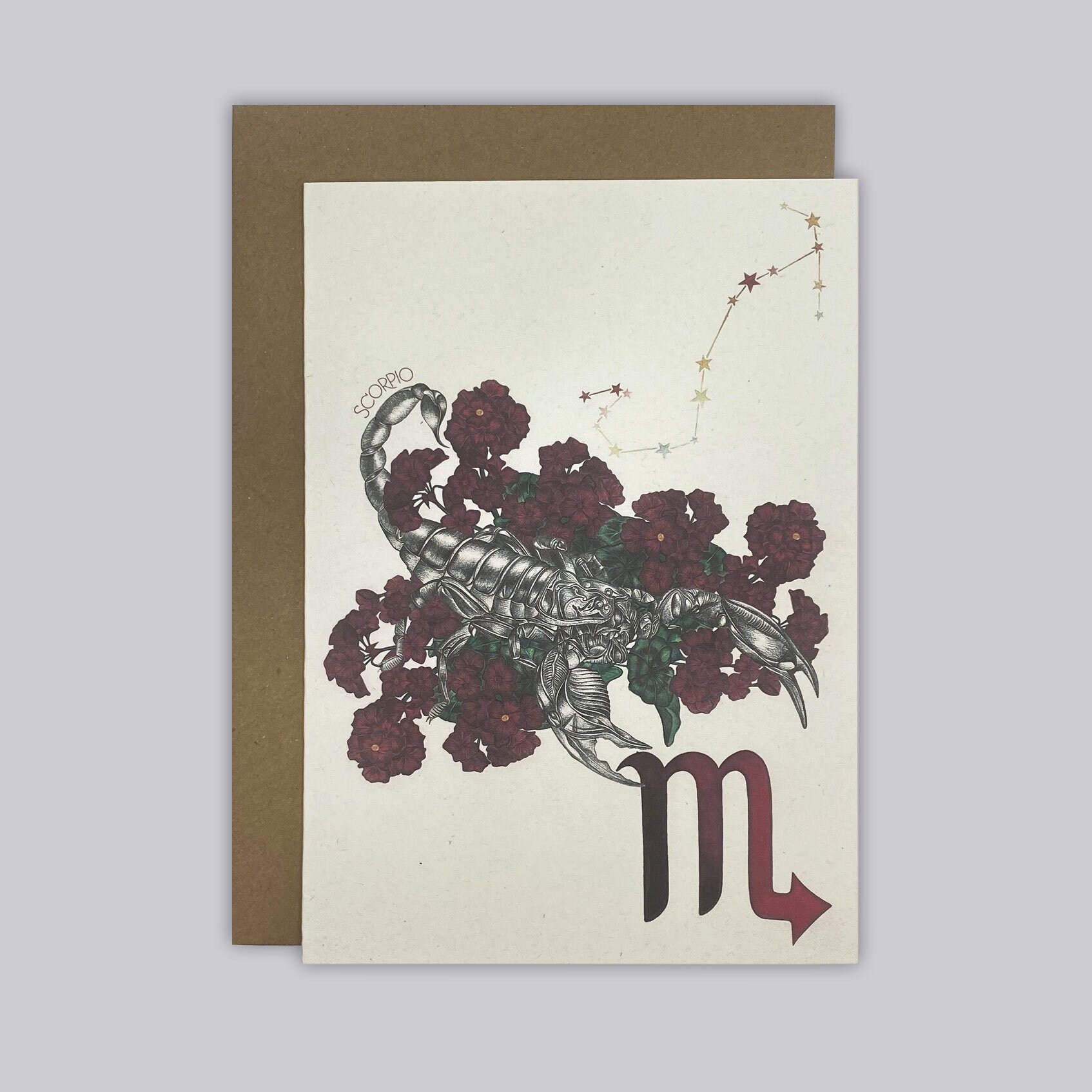 Carte Scorpion Scorpion / Mini Impression Etsy France — free download