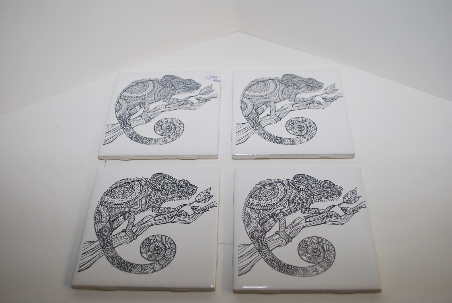 Laser Engraved Ceramic Tile Coaster Etsy