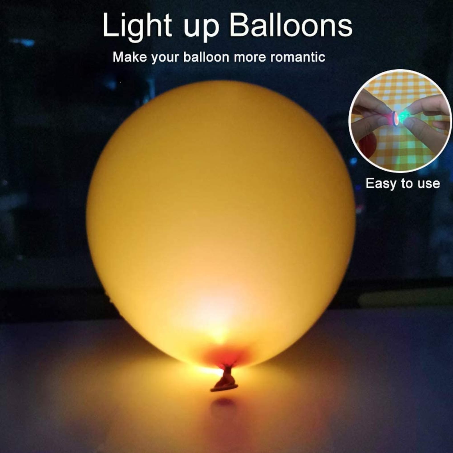 100pcs LED Balloon Light Mini Round Balls Lights Waterproof Etsy
