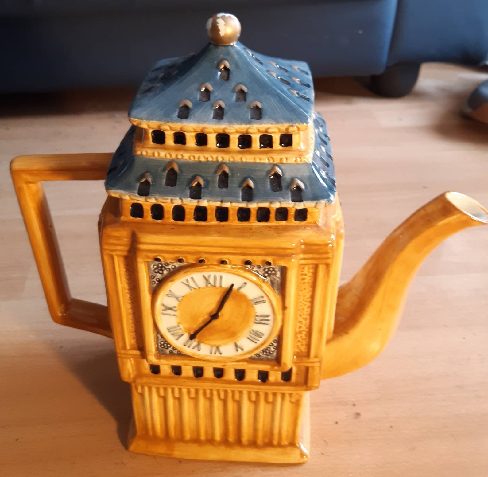 Big Ben ceramic teapot Clock Etsy