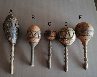 African Gourd Rattle - Etsy