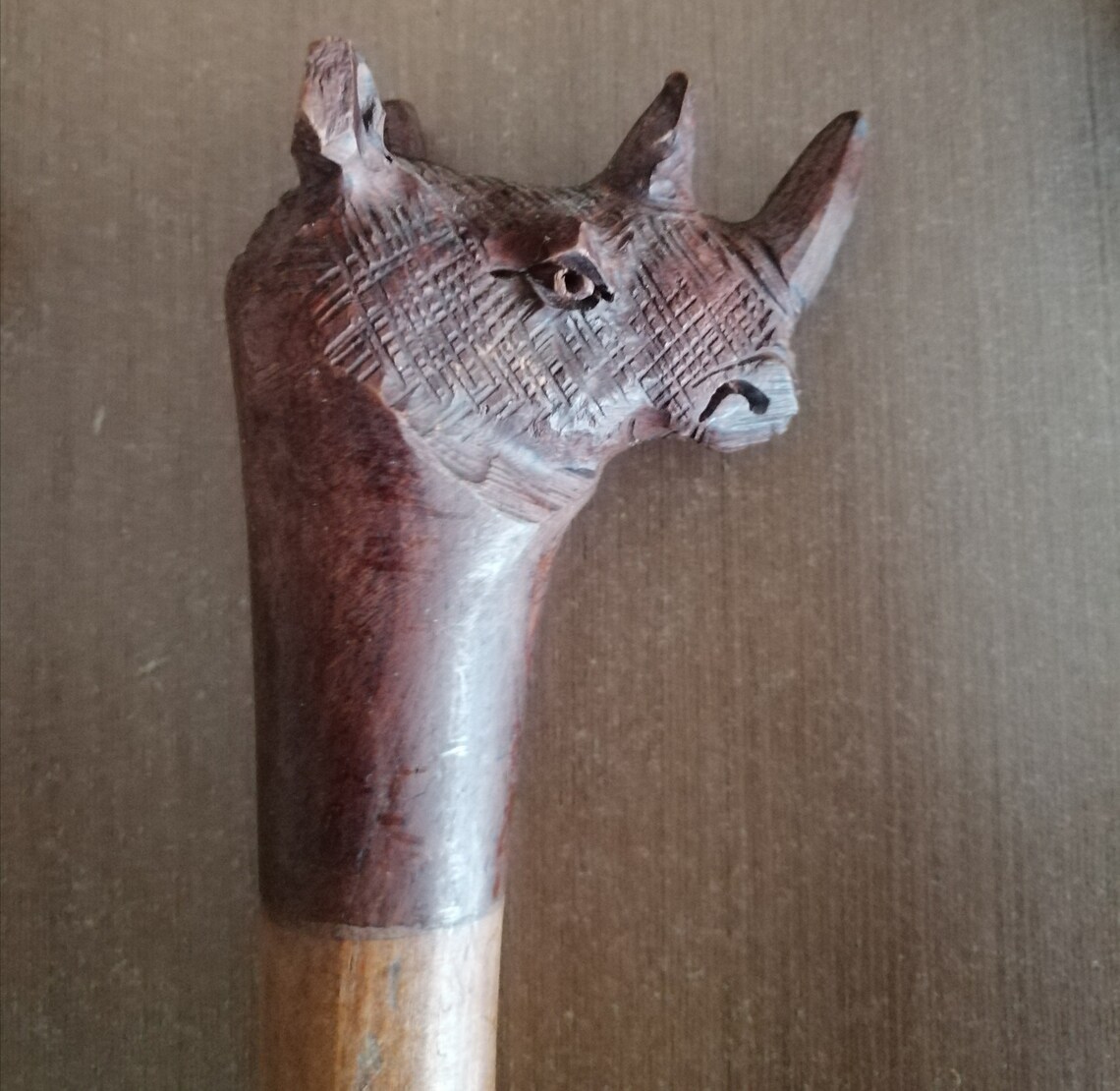 Africa Hand Carved Cane Walking Stick Zimbabwe African Art Etsy