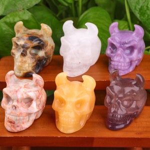 2.2&quot; Crystal Demon Skull