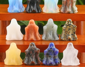 12 Stone 1.2" Crystal Halloween Ghost
