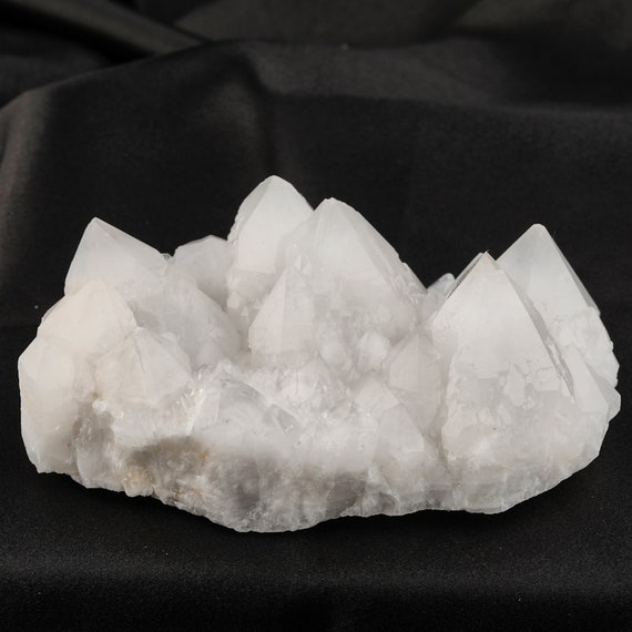 thumbnail image 2 of 50g Natural White Clear Quartz Crystal Cluster – Raw Mountain Mineral Specimen, Healing Stone, Reiki Decor 2 of 2