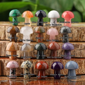 0.8&quot; Mini Crystal Mushroom