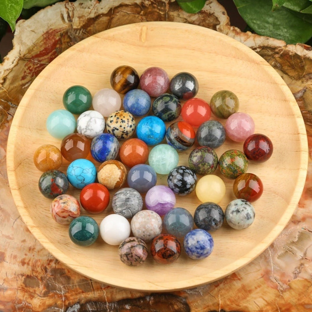 20mm Crystal Sphere Ball Wholesale , Meditation Stone Ball , Healing ...
