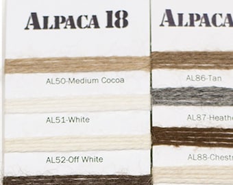Alpaca 18 - by Rainbow Gallery- AL50 - AL104 - (CC- 1 - 2), and additional cards shown individually