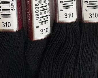 FLOCHE 310-318-415-543-712-738-739-762-822-ECRU- by DMC (color names to follow in listing)