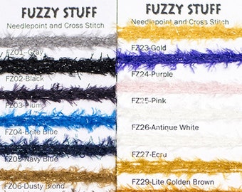 FUZZY STUFF - by Rainbow Gallery - FZ01 - FZ44