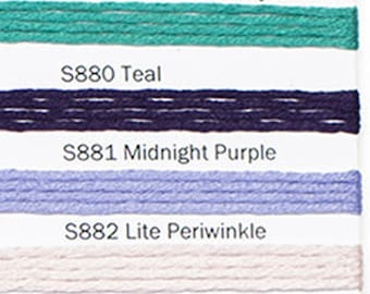 SPLENDOR 100% SILK -S880-S899- by Rainbow Gallery- (CC-5)