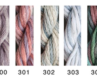 CC#21-300-314-Watercolours, Wildflowers, Waterlillies, Overdyed Impressions - by The Caron Collection