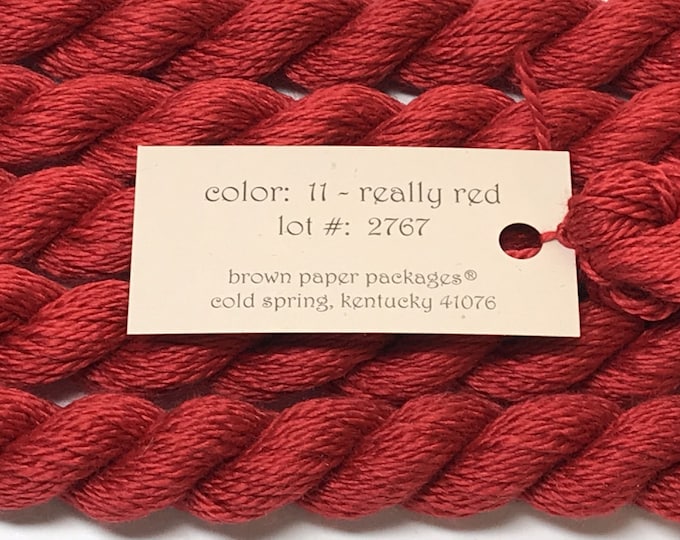Really Red - 11 - SILK & IVORY