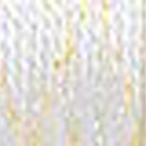 May include: Close-up of a shimmering, iridescent ribbon. The ribbon has a subtle, textured appearance with a mix of white, gold, and pastel colors. The overall effect is delicate and decorative, suitable for crafts or gift wrapping.