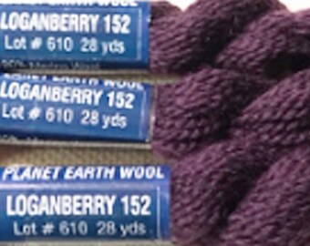 Planet Earth Wool - LOGANBERRY - 152