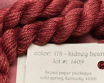 Kidney Bean - 178 - SILK & IVORY