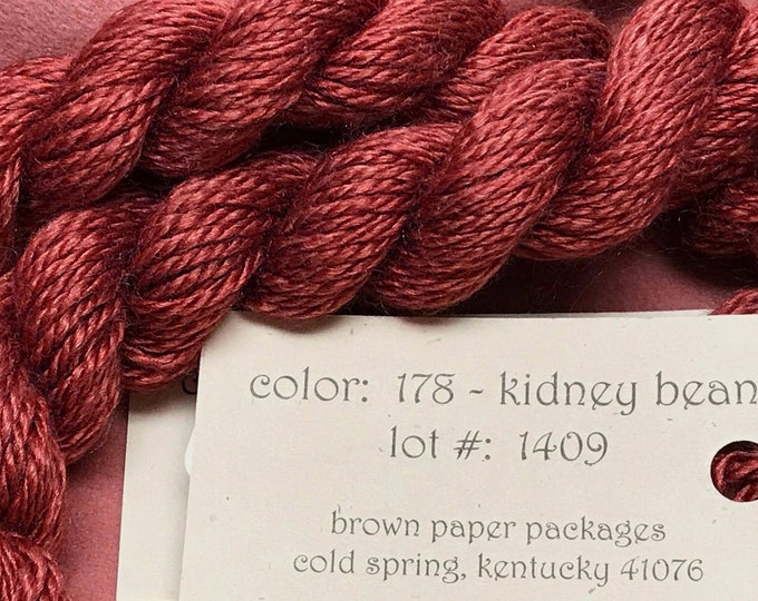 Kidney Bean - 178 - SILK & IVORY