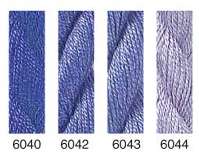 6040, 6043, 6044, 6046; BLUE PURPLE - Impressions Solid; - by The Caron Collection