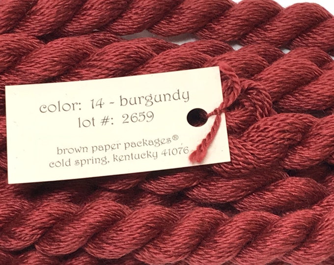BURGUNDY - 14 - SILK & IVORY