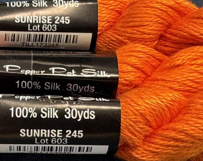 SUNRISE - 245 - Pepper Pot Silk
