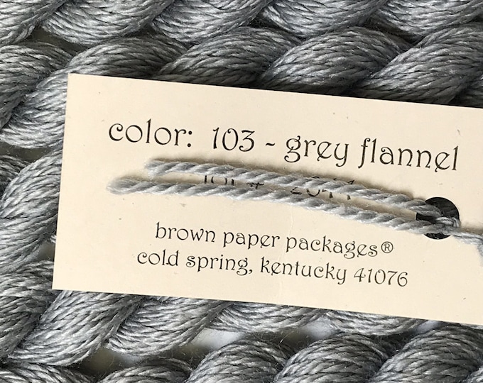 Grey Flannel - 103 - Silk &Ivory