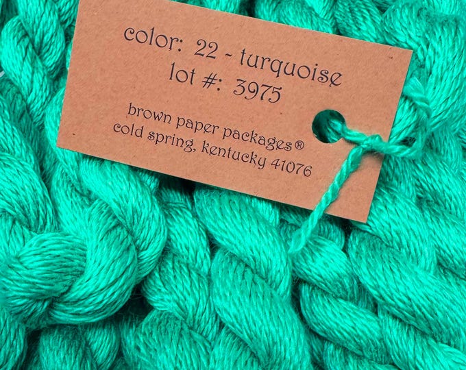 TURQUOISE - 22 - SILK & IVORY