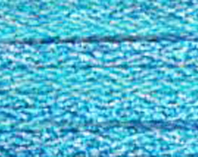 144F-024-TEAL OPAL - Metallic RibbonFloss Metallic - by YLI