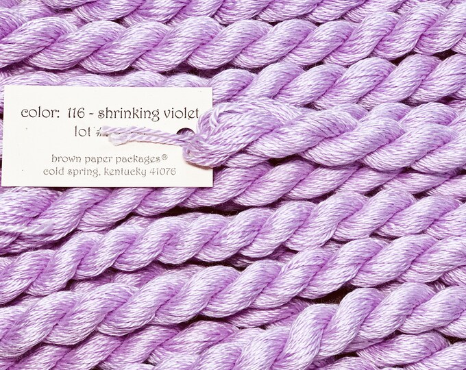 Shrinking Violet - 116 - Silk & Ivory