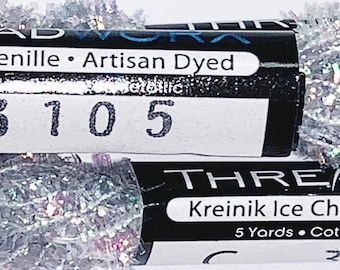 Kr Ice Cheinille-C3100-C3105-C3108-C3110-C3115-C3120-C3125-C3130-C3135-C3140-by Threadwrx -Color Names will be listed below with Quantities