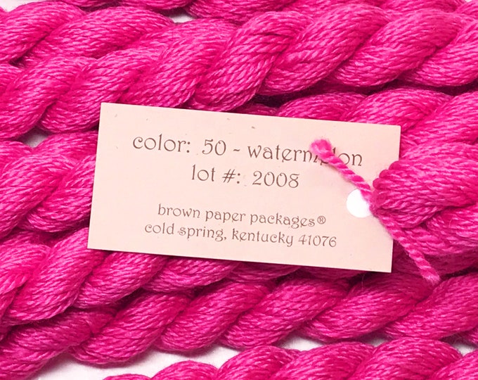 WATERMELON - 50 - SILK & IVORY