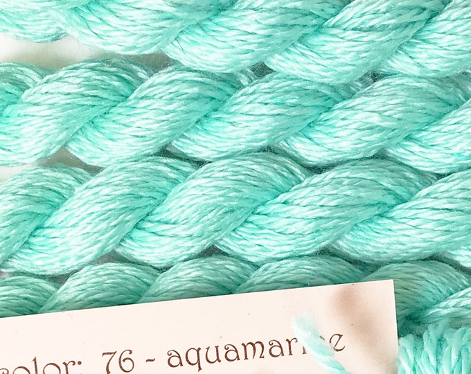 AQUAMARINE - 76 - SILK & IVORY