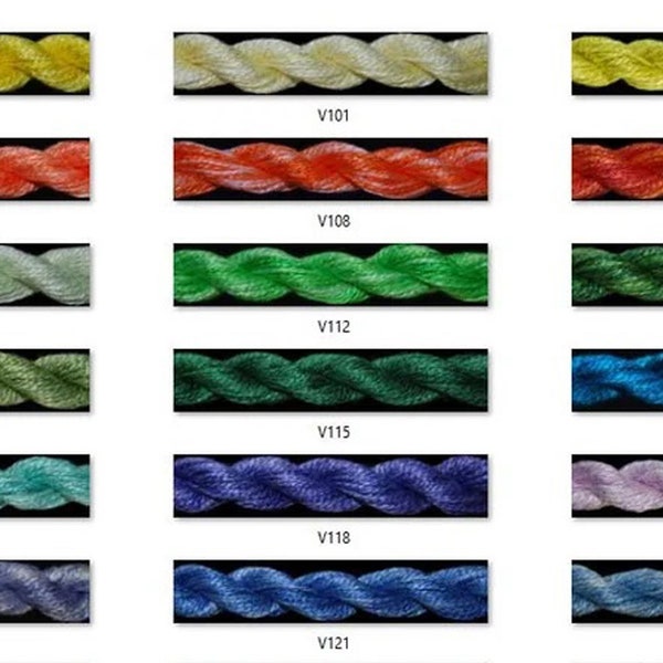 Threadworx - OD Vineyard Silk - V100-V122,