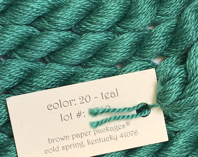 TEAL - 20 - SILK & IVORY