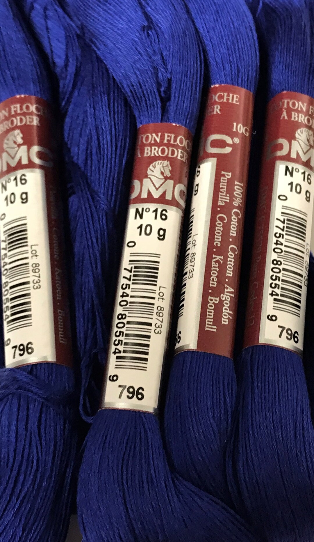 DMC-FLOCHE-COLOR 796 Royal Blue Dark - Etsy