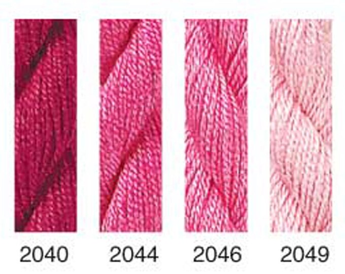 2040, 2044, 2046, 2049; - RASPBERRY - Impressions Solid; - by The Caron Collection