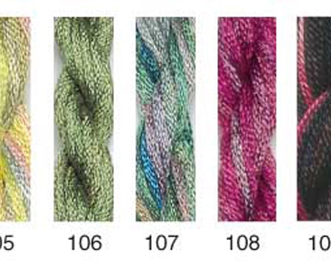 CC#8-106-119 -Watercolours, Wildflowers, Waterlillies Over dyed Impressions; - by The Caron Collection