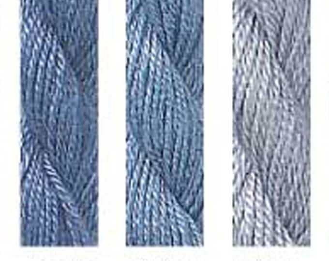 7061, 7063, 7065 - GRAY BLUE  Impressions Solid; - by The Caron Collection
