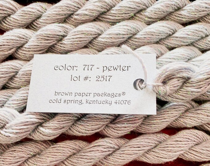 STRDST - PEWTER - 717 (Stardust-by Silk & Ivory)