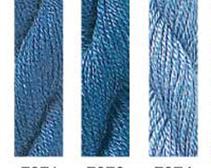 7071, 7072, 7075, SLATE BLUE - IMPRESSIONS Solid; - by The Caron Collection