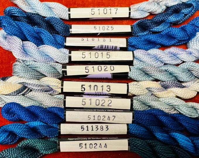 ODP-51017, 51025, 510151, 51015, 51020, 51013, 51022, 510247, 511383, 510255- Thrdwrx - Pearl Cotton (odp) color names below