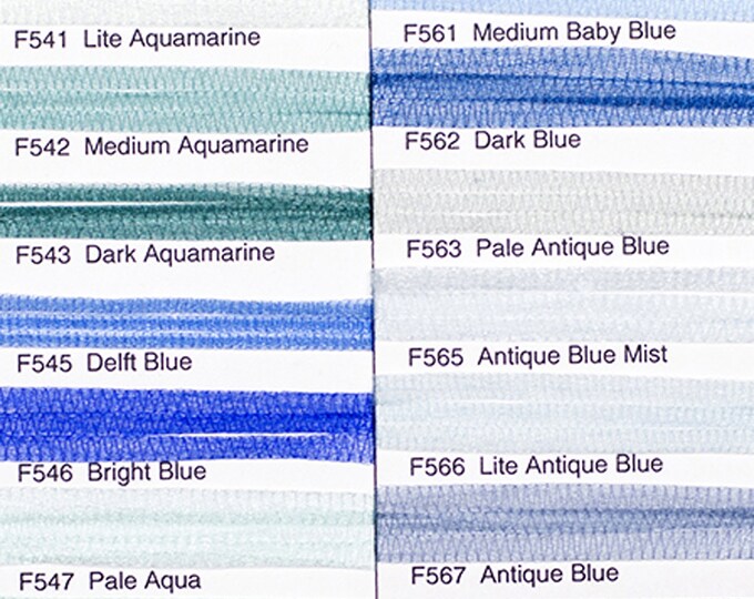 FLAIR 100% NYLON - F536 - F573- by Rainbow Gallery- (CC- 3 - 4)