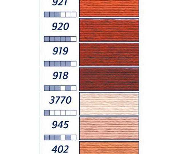 Floss & Perle-CC-15: 951-3853 ORANGES Please see color card for details