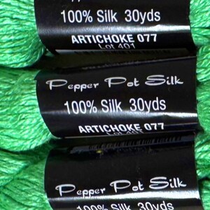 ARTICHOKE - 077 - (DL-401) - Pepper Pot Silk