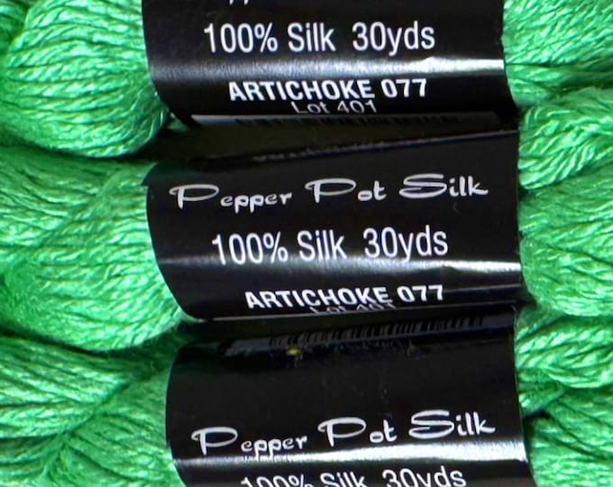 ARTICHOKE - 077 - (DL-401) - Pepper Pot Silk