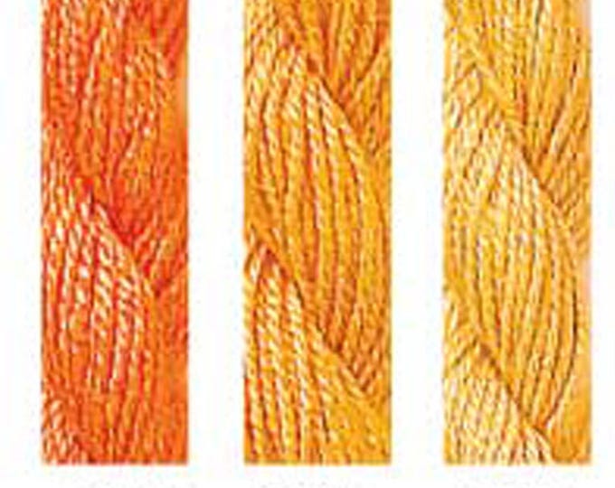 3011, 3012, 3013, 3015, 3017;  TANGERINE - INPRESSIONS Solid by The Caron Collection