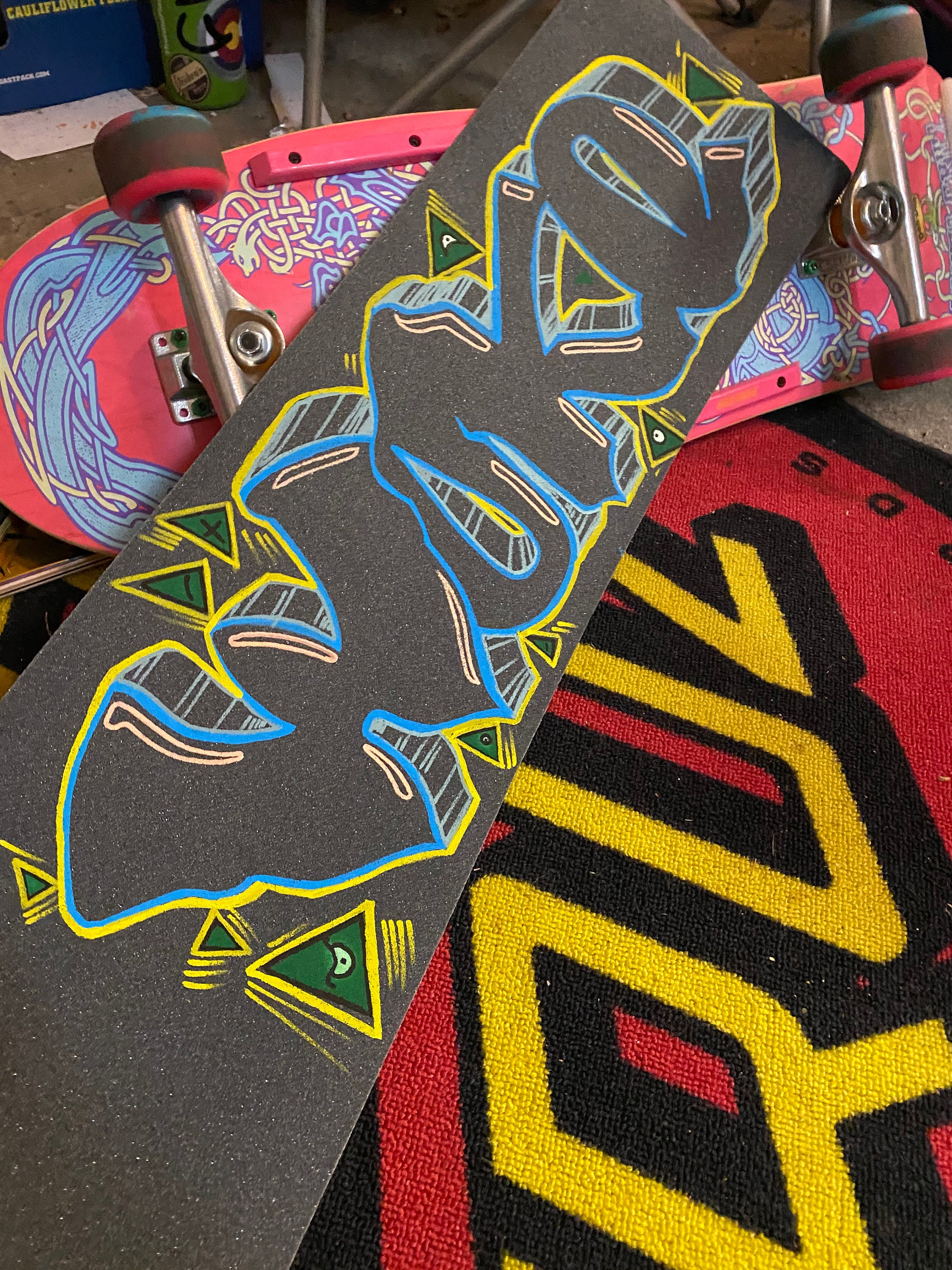WOKE Custom GRIP TAPE Etsy