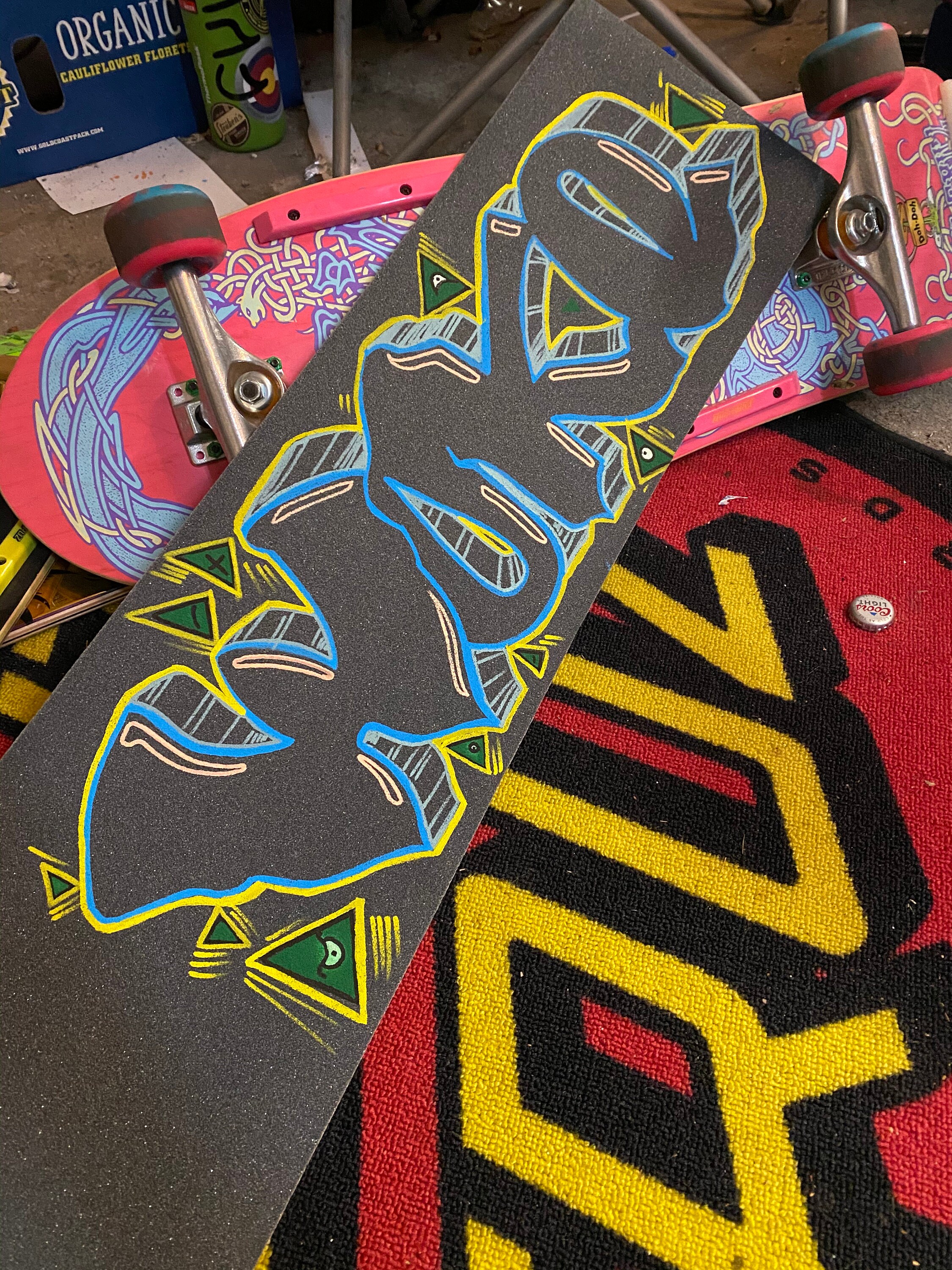 WOKE Custom GRIP TAPE Etsy